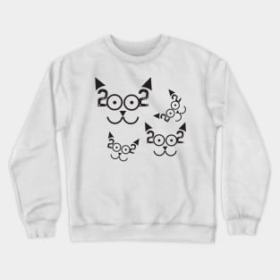 2002 cats Crewneck Sweatshirt